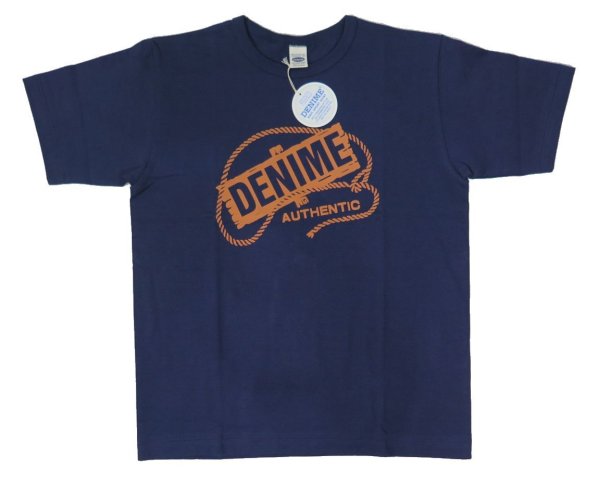 画像1: 【送料360円】  【ドゥニーム】  クルーネックTシャツ Authentic   DENIME 271 日本製 (1)