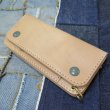 画像3: 【受注製作】 【kiwami wallet Saddle Leather】 ”極み”総手縫い サドルレザー ロングウォレット Neat Style original 日本製【送料無料】  (3)