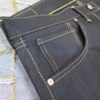 画像8: 【5月上がり予定】 大きいサイズ！ 【kiwami ww2 Black Denim】 大戦モデル ストレート デニムパンツ 漆黒ブラックデニム ALL月桂樹ボタン 日本製【送料込み】 (8)